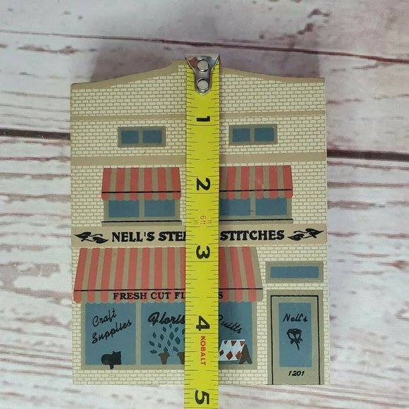 Vintage Nells Stems & Stitches The Cats Meow Shelf Sitter Faline 91 Home Décor - Picture 7 of 9